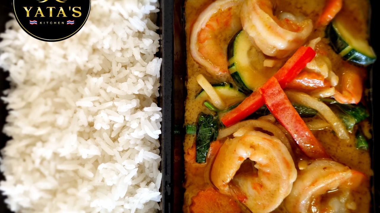 22. Groene curry met Scampi's 🌶️🌶️🌶️ 